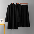 Three-Piece Set for Women Slimming Sweater Cardigan Dress Ensemble